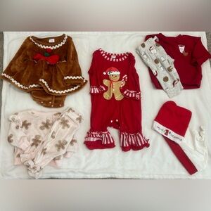 Festive Baby Christmas Outfit Set